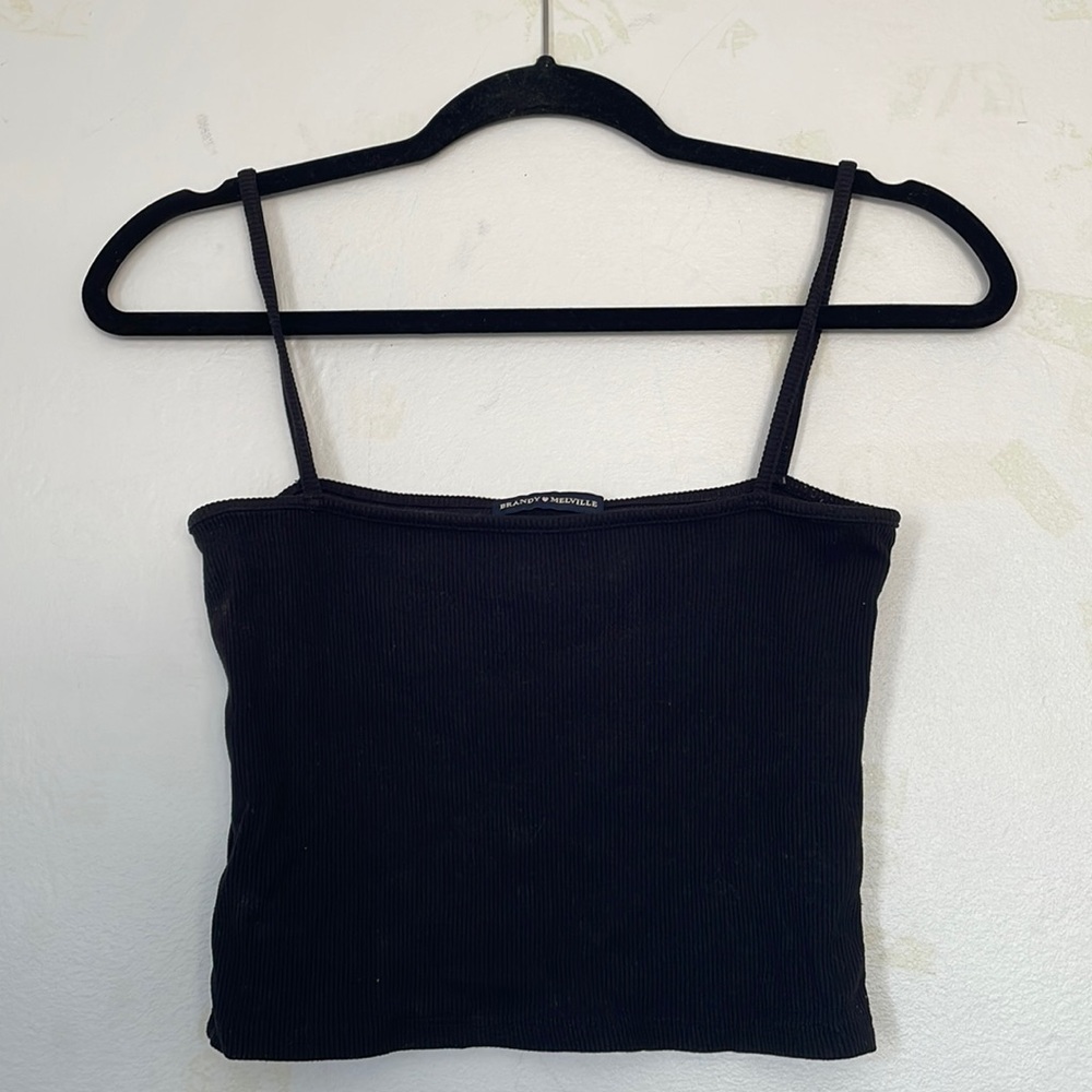 Brandy Melville black crop top tank